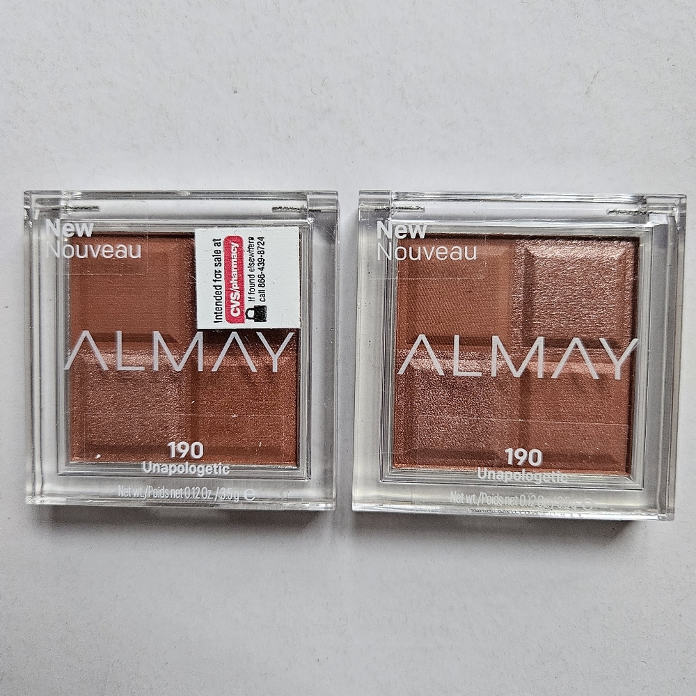 2 - Almay Shadow Squad Color 190 Unapologetic Eyeshadow Pallet‎ New